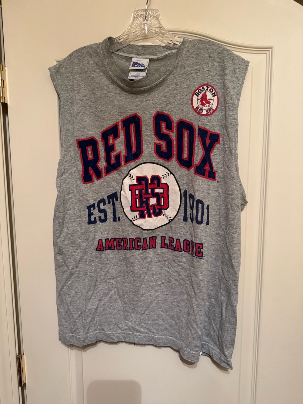 Vintage 1997 MLB Boston Red Sox Pro Player Tank Top Size Large Men